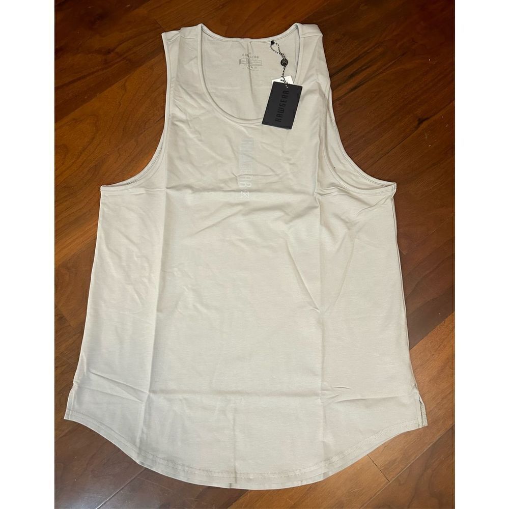 Raw Gear NWT men's athletic tank in XXL in harbor grey BM317/RG317